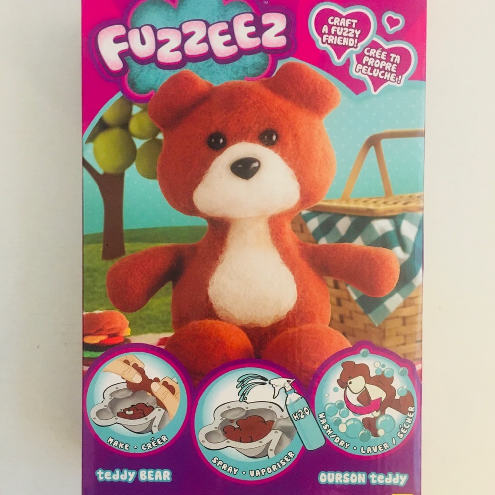 Fuzzeez Teddy Bear Craft Kit